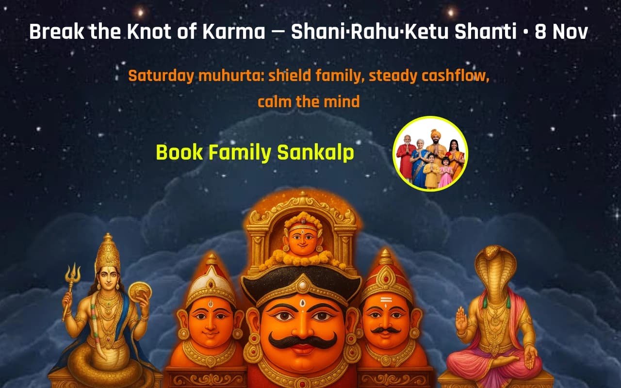 Shani–Rahu–Ketu Shanti — End Delays, Protect Finances, Regain Control 2