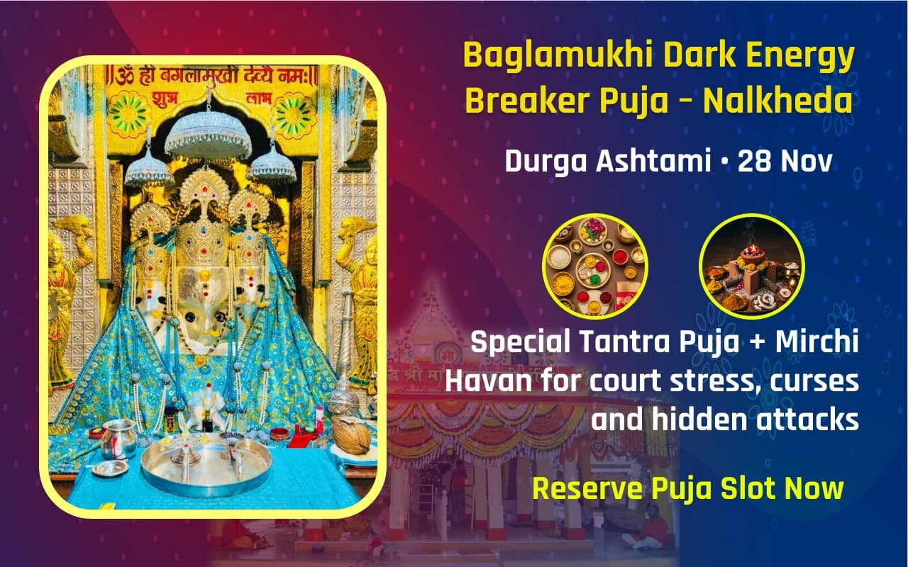 Baglamukhi Maharaksha Ritual – Protection from Evil Eye & Enemy Plots (Durga Ashtami Special)