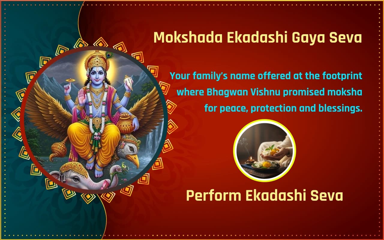 Vishnupad Mokshada Ekadashi Seva – For Pitru Shanti, Blessings and Business Growth